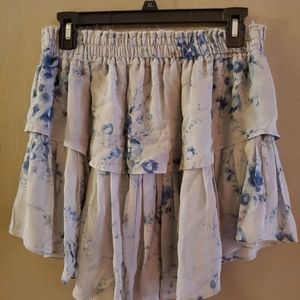 LoveShackFancy Ruffle Mini Skirt